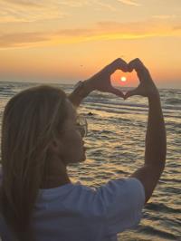 Opakowanie Diamentowa Mozaika Polskie morze serce zachód słońca NO-2003160