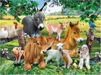 Opakowanie Diamentowa Mozaika Zwierzęta na farmie NO-1009541