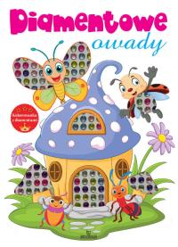 Diamentowe owady. Autor: Matusiak Monika. Dobreksiazki.pl Okładka książki Diamentowe owady