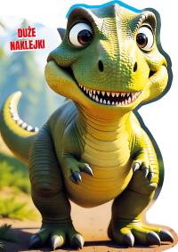 Dinozaur. Wykrojnik. Autor: Opracowanie zbiorowe. Dobreksiazki.pl Okładka książki Dinozaur. Wykrojnik