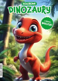 Dinozaury. Autor: Opracowanie zbiorowe. Dobreksiazki.pl Okładka książki Dinozaury