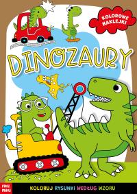Dinozury. Autor: Opracowanie zbiorowe. Dobreksiazki.pl Okładka książki Dinozury
