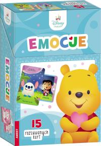 Disney maluch. karty emocje. Autor: Opracowanie zbiorowe. Dobreksiazki.pl Okładka książki Disney maluch. karty emocje