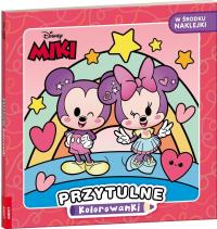 Okładka książki Disney Miki i przyjaciele. Przytulne kolorowanki