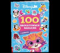 Okładka książki Disney Mix 100 brokatowych naklejek NB-9112