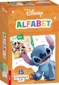 Disney mix. karty alfabet. Autor: Opracowanie zbiorowe. Dobreksiazki.pl Okładka książki Disney mix. karty alfabet