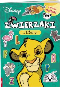 Disney MIX. Zwierzęta i litery. Autor: Opracowanie zbiorowe. Dobreksiazki.pl Okładka książki Disney MIX. Zwierzęta i litery