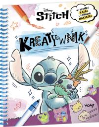 Disney stitch. kreatywnik. Autor: Opracowanie zbiorowe. Dobreksiazki.pl Okładka książki Disney stitch. kreatywnik