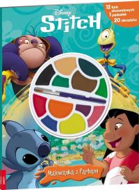 Okładka książki Disney Stitch. Malowanka z farbami