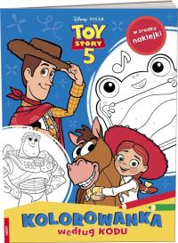 Okładka książki Disney Toy Story 5. Kolorowanka według kodu