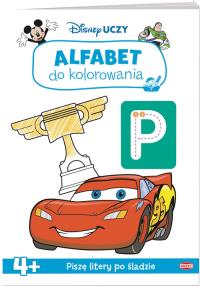 DISNEY UCZY. Disney Mix. Alfabet do kolorowania. Autor: Opracowanie zbiorowe. Dobreksiazki.pl Okładka książki DISNEY UCZY. Disney Mix. Alfabet do kolorowania