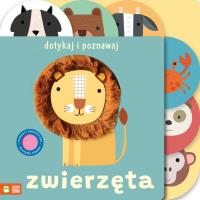 Dotykaj i poznawaj. Zwierzęta. Autor: Opracowanie zbiorowe. Dobreksiazki.pl Okładka książki Dotykaj i poznawaj. Zwierzęta