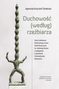 Okładka książki Duchowość (według) rzeźbiarza