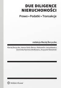 Okładka książki Due diligence nieruchomości