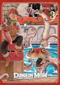 Dungeon Meshi. Tom 3. Autor: Ryoko Kui. Dobreksiazki.pl Okładka książki Dungeon Meshi. Tom 3