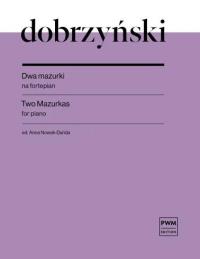 Okładka książki Dwa mazurki na fortepian