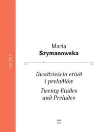 Okładka książki Dwadzieścia etiud i preludiów T.1 na fortepian