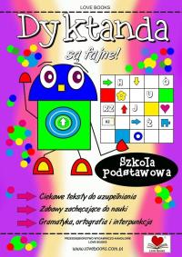Okładka książki Dyktanda są fajne! Szkoła podstawowa