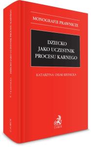 Okładka książki Dziecko jako uczestnik procesu karnego