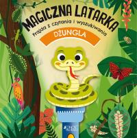 Dżungla. Magiczna latarka. Autor: Opracowanie zbiorowe. Dobreksiazki.pl Okładka książki Dżungla. Magiczna latarka