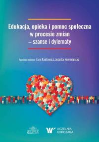 Okładka książki Edukacja, opieka i pomoc społeczna..