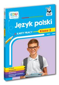 Okładka książki EDUseria. Język polski. Karty pracy. Klasa 2. Kapitan Nauka
