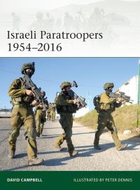 ELI:Israeli Paratroopers. Autor: Campbell David. Dobreksiazki.pl Okładka książki ELI:Israeli Paratroopers