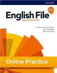 English File 4E Upper-Intermediate Online Practice ćwiczenia dodatkowe czwarta edycja. Autor: Opracowanie zbiorowe. Dobreksiazki.pl Okładka książki English File 4E Upper-Intermediate Online Practice ćwiczenia dodatkowe czwarta edycja