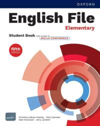 Okładka książki English File 5E Elementary SB access to Skills Confidence