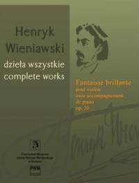 Okładka książki Fantaisie brillante na skrzypce i fortepian op. 20