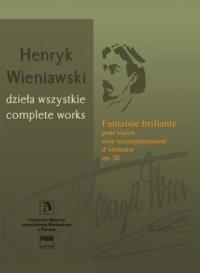 Okładka książki Fantaisie brillante na skrzypce i orkiestrę op.20