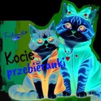Okładka książki Fashionista. Kocie przebieranki