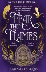 Fear the Flames wer. angielska. Autor: Darling Olivia Rose. Dobreksiazki.pl Okładka książki Fear the Flames wer. angielska
