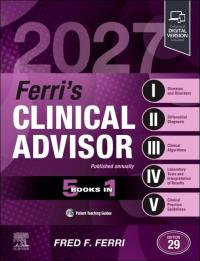 Okładka książki Ferri's Clinical Advisor 2027