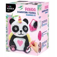 Figurka diamentowa panda KIDEA. Wydawca: Derform. Dobreksiazki.pl Opakowanie Figurka diamentowa panda KIDEA