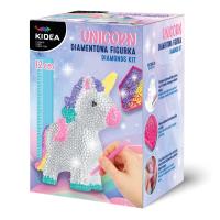 Figurka diamentowa unicorn KIDEA. Wydawca: Derform. Dobreksiazki.pl Opakowanie Figurka diamentowa unicorn KIDEA