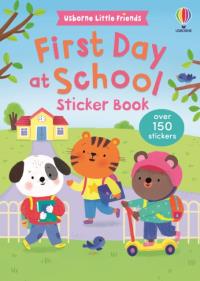 Okładka książki First Day at School Sticker Book