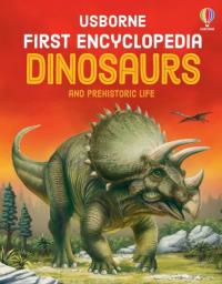 Okładka książki First Encyclopedia of Dinosaurs