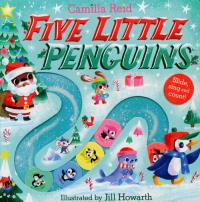 Five Little Penguins. Autor: Reid Camilla. Dobreksiazki.pl Okładka książki Five Little Penguins