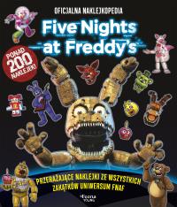 Okładka książki Five Nights at Freddy's. Naklejkopedia
