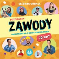 Fotokarty. Zawody. Autor: Gubała Elżbieta. Dobreksiazki.pl Okładka książki Fotokarty. Zawody