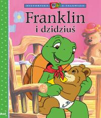Franklin i dzidziuś. Autor: Paulette Bourgeois, Brenda Clark. Dobreksiazki.pl Okładka książki Franklin i dzidziuś
