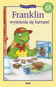 Franklin wymienia się kartami. Czytamy z Franklinem. Autor: Paulette Bourgeois. Dobreksiazki.pl Okładka książki Franklin wymienia się kartami. Czytamy z Franklinem