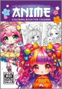 Opakowanie Fresh Kolorowanka A4 Anime Dla Dzieci purpurowa