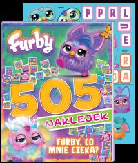 Furby, co mnie czeka? 505 naklejek. Autor: Opracowanie zbiorowe. Dobreksiazki.pl Okładka książki Furby, co mnie czeka? 505 naklejek