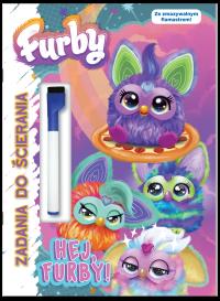 Furby. Zadania do ścierania. Hej, Furby!. Autor: null null. Dobreksiazki.pl Okładka książki Furby. Zadania do ścierania. Hej, Furby!