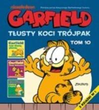 Okładka książki Garfield. Tłusty koci trójpak. Tom 10