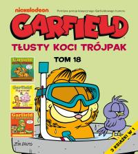 Okładka książki Garfield. Tłusty koci trójpak. Tom 18