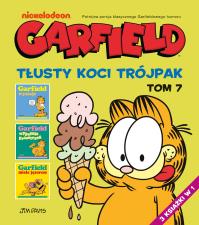Okładka książki Garfield. Tłusty koci trójpak. Tom 7