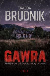 Gawra. Autor: Grzegorz Brudnik. Dobreksiazki.pl Okładka książki Gawra